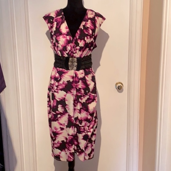PLANET Midi Dress w/ ruching!!! - Picture 5 of 12
